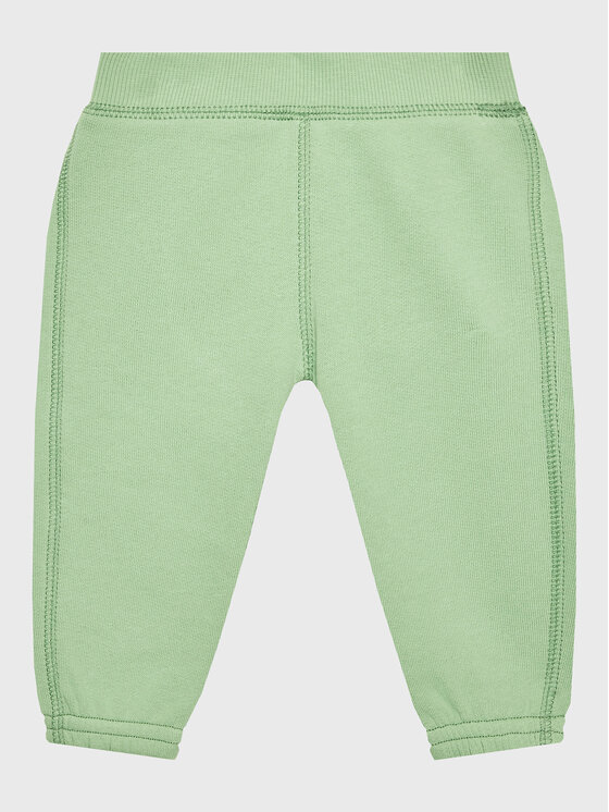 United Colors Of Benetton Spodnie dresowe 3J70AF003 Zielony Regular Fit