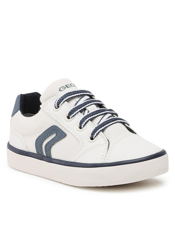 Geox Sneakersy J Gisli Boy J155CD010FEC1260 M Biały