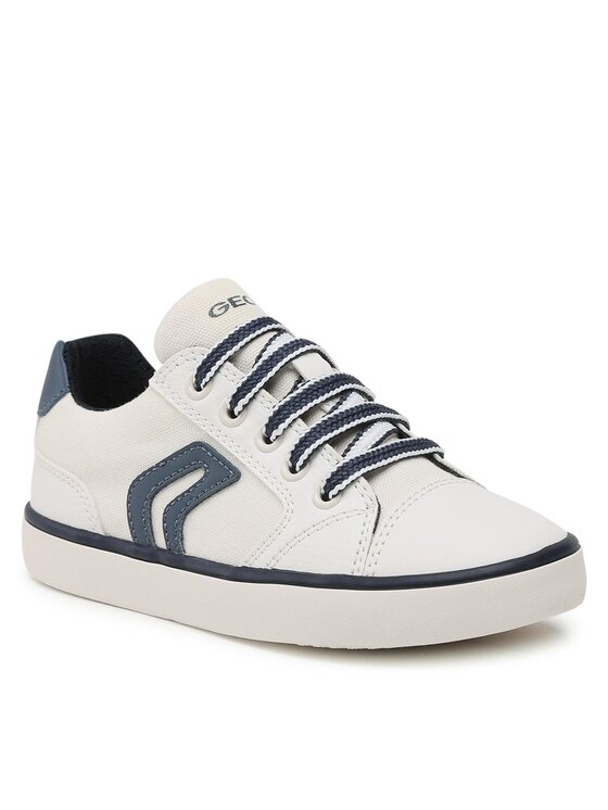 Geox Sneakersy J Gisli Boy J155CD010FEC1260 S Biały