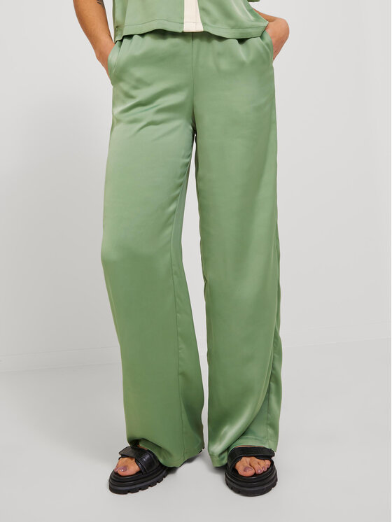 JJXX Spodnie materiałowe 12200161 Zielony Loose Fit
