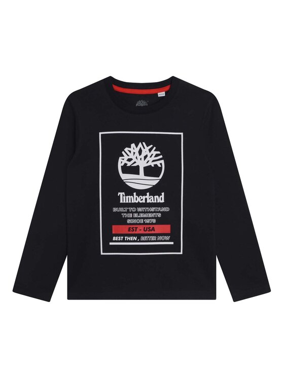 Timberland Bluzka T25T75 D Granatowy Regular Fit