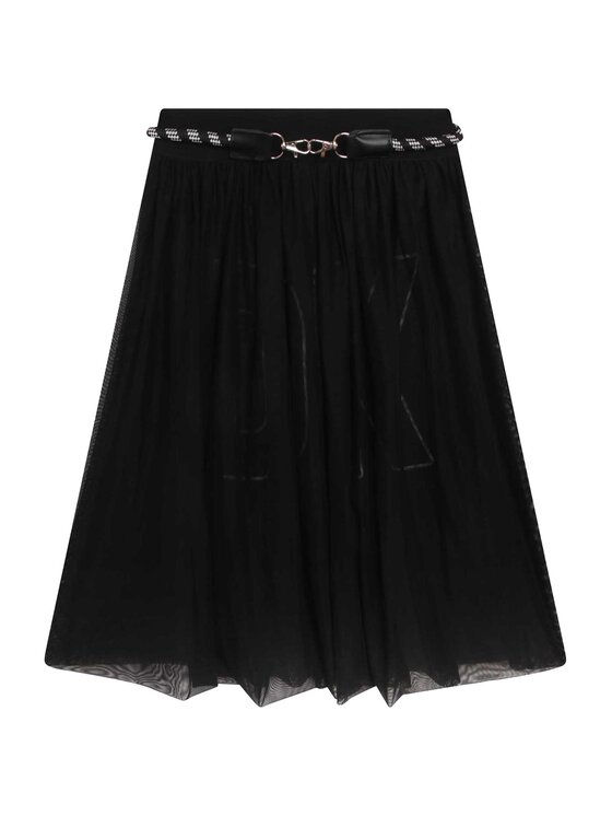 DKNY Spódnica D33606 S Czarny Regular Fit