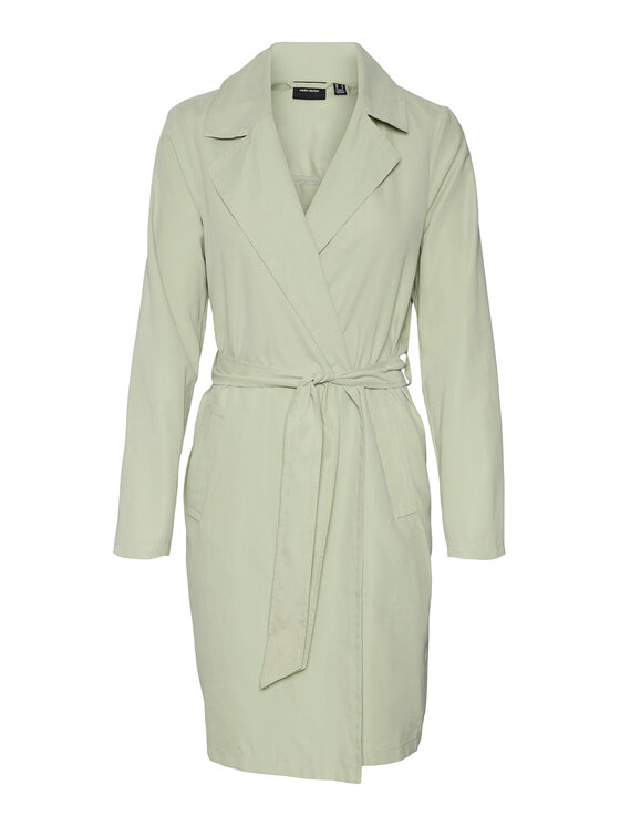 Vero Moda Trencz 10281638 Zielony