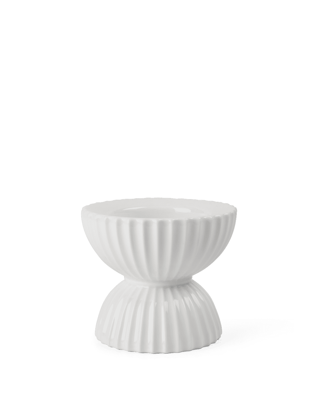 Lyngby Porcelain - Świecznik Block