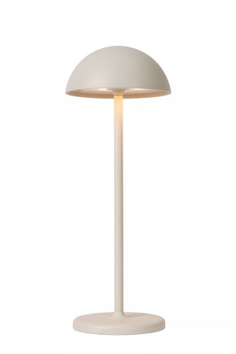 Lucide Joy 15500/02/31 lampa stołowa lampka IP54 1x1,5W LED 3000 biała