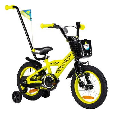 Karbon Niki 14 cali Limonkowo-czarny 2023