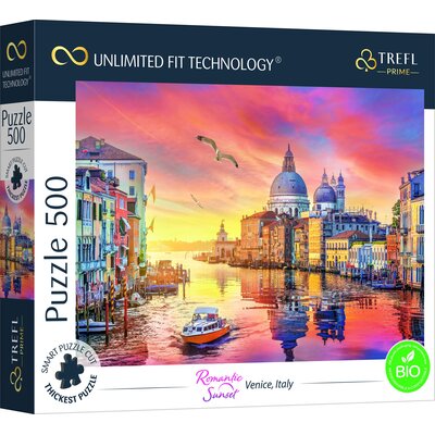 Puzzle 500 Romantic Sunset: Venice, Italy TREFL