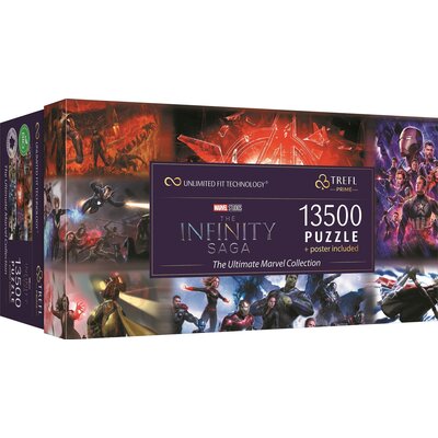 TREFL Prime Unlimited Fit Technology Ultimate Collection Marvel 81024 (13500 elementów)