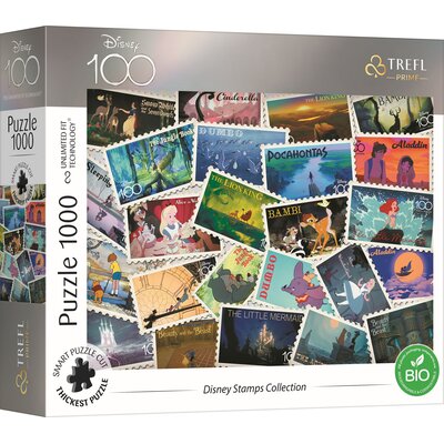 Puzzle TREFL Prime Unlimited Fit Technology Disney Stamps Collection (1000 elementów)