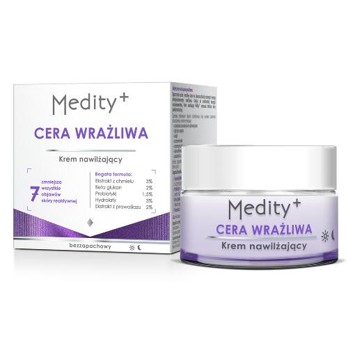 MEDITY+ CERA WRAŻLIWA Krem nawilżający do twarzy, 50ml