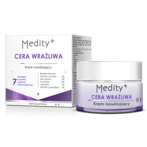 MEDITY+ CERA WRAŻLIWA Krem nawilżający do twarzy, 50ml