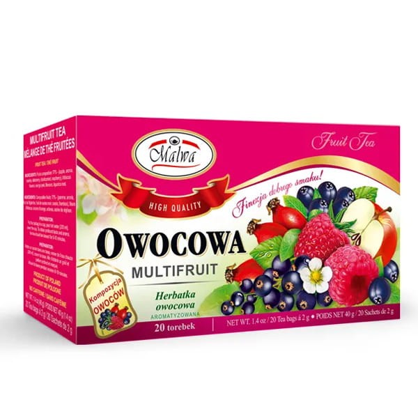 Malwa Herbata Owocowa 20 torebek