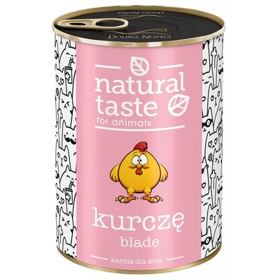 Dolina Noteci, Natural Taste Puszka dla Kota Kurcze Blade 400g