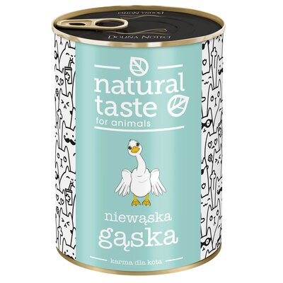 Dolina Noteci, Natural Taste Puszka dla Kota Niewąska Gąska 400g
