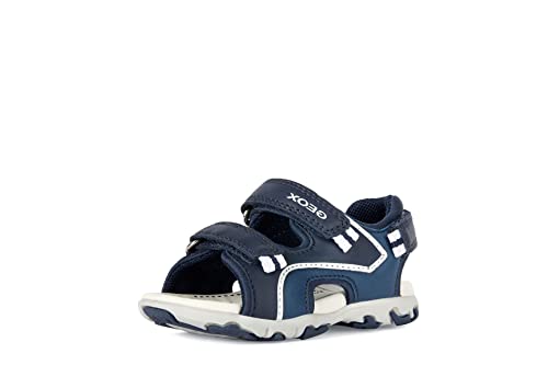 Geox Sandały chłopięce B Flaffee Boy, Navy Avio, 25 EU
