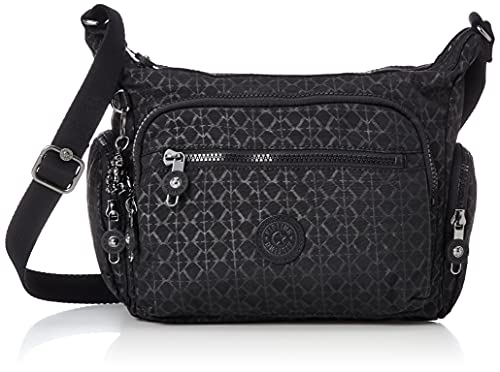 Kipling Damskie torby crossbody Gabbie S' Signature, jeden rozmiar, Podpis Emb, Rozmiar Uniwersalny