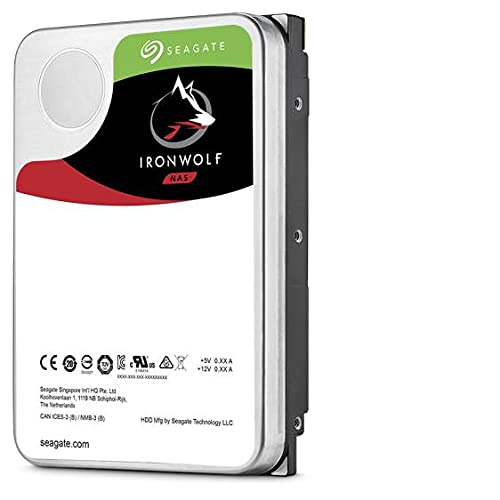 Seagate IronWolf 12TB 7200rpm SATA III 3.5inch Internal NAS HDD Retail SinglePack