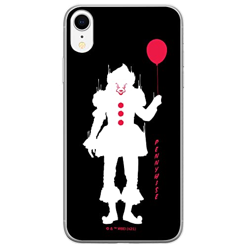 ERT GROUP etui na telefon Apple Iphone XR, case oryginalny i oficjalnie licencjonowany przez Horror, wzór It 016, optymalnie dopasowane, plecki z TPU
