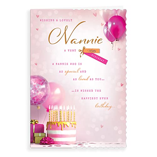 Kartka urodzinowa niania - 23 x 15 cm - Avant Garde Studios