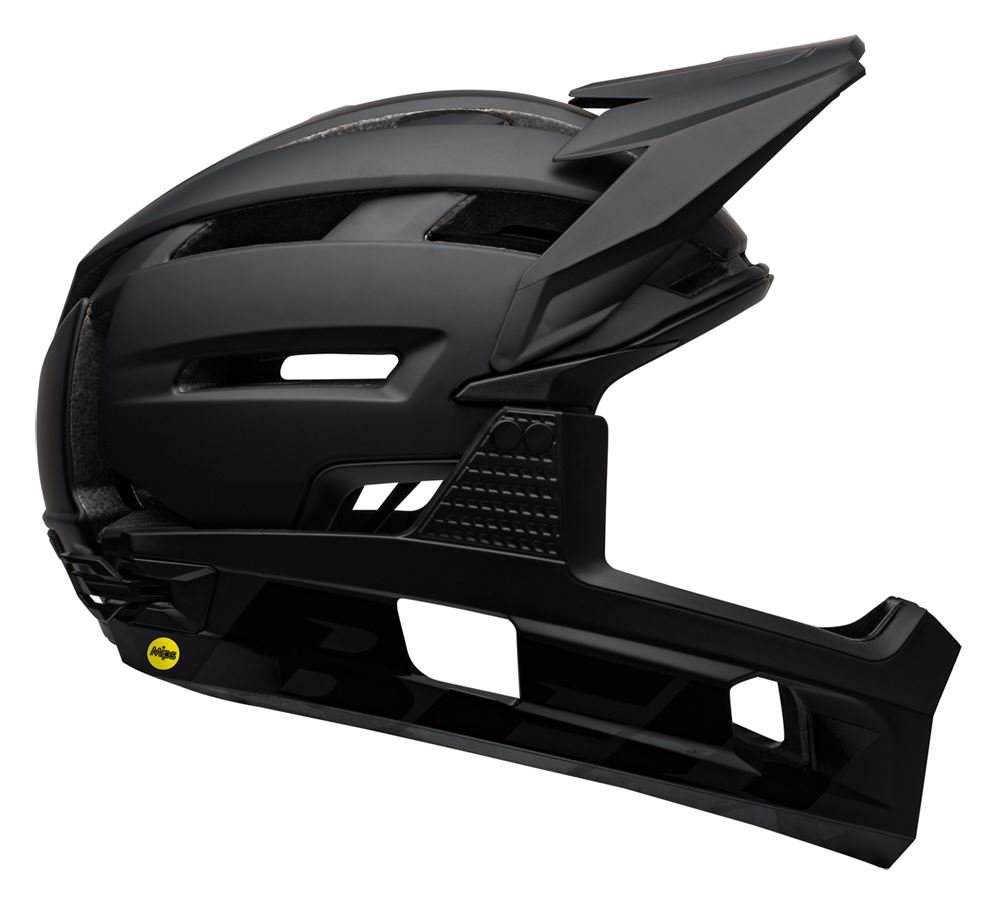 Bell, Kask full face, Super Air R MIPS Spherical, czarny-mat, rozmiar L