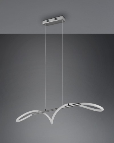 Argos LED lampa wisząca 1-punktowa chrom R32361106