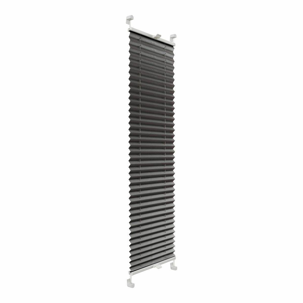 Roleta plisowana  Metallic  Stalowy 112 x 120 cm z połyskiem