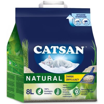 Catsan Natural - 2 x 8 L