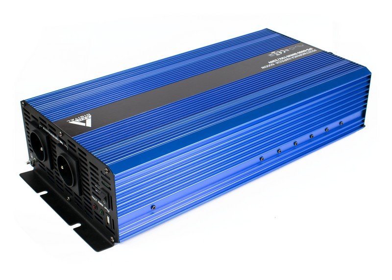 Azo Digital Przetwornica napięcia 12 VDC / 230 VAC SINUS IPS-6000S 6000W 3SIP600012