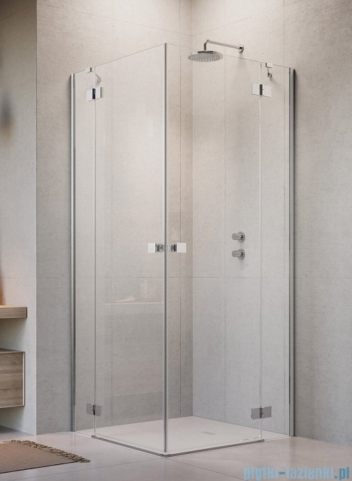 Radaway Essenza Kdd kabina 80x80cm szkło przejrzyste 1385061-01-01L/1385061-01-01R