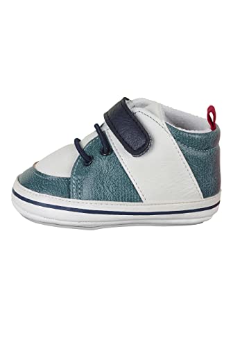 Sterntaler Colormix buty dziecięce dla niemowląt i chłopców, płaskie, średnio niebieskie, rozmiar 18 EU, średni niebieski, 18 EU