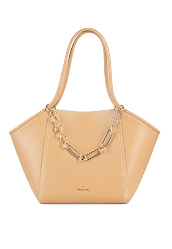 DreiMaster Klassik Shopper damski 39225942, Sand, jeden rozmiar