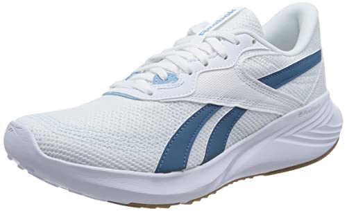 Reebok Damskie trampki Energen Tech, obuwie białe/niebieskie perłowe/stalowo-niebieskie, 2,5 UK, Obuwie biały niebieski perłowy stalowy niebieski, 35 EU