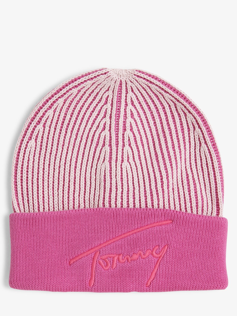 Tommy Jeans - Czapka damska, wyrazisty róż