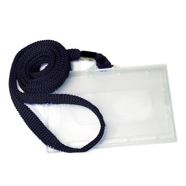 Identyfikator ARGO holder z czarną taśmą, 1 szt. /601032/