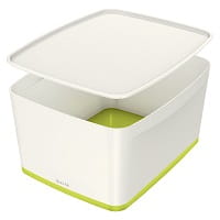 Pojemnik Duży LEITZ MyBOX z Pokrywką Biało-Zielony /52161064/