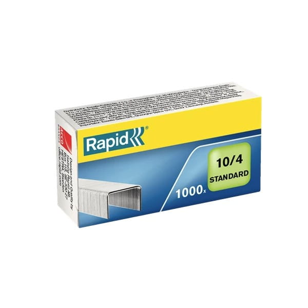 Zszywki 10/4 RAPID STANDARD 1000szt. /24862900/