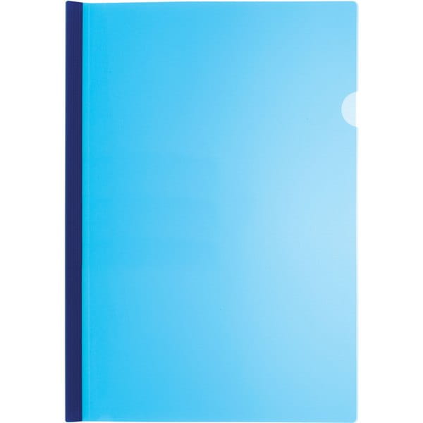 Skoroszyt zaciskowy  A4 z listwą niebieski EAGLE 1szt. /20-1240/