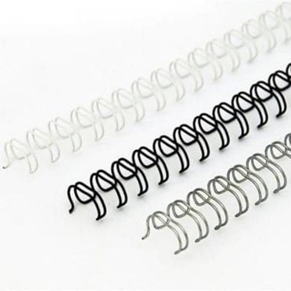 Grzbiet drutowy 3:1 9,5 mm 56-65 kartek OPUS O.WIRE czarny 60szt.