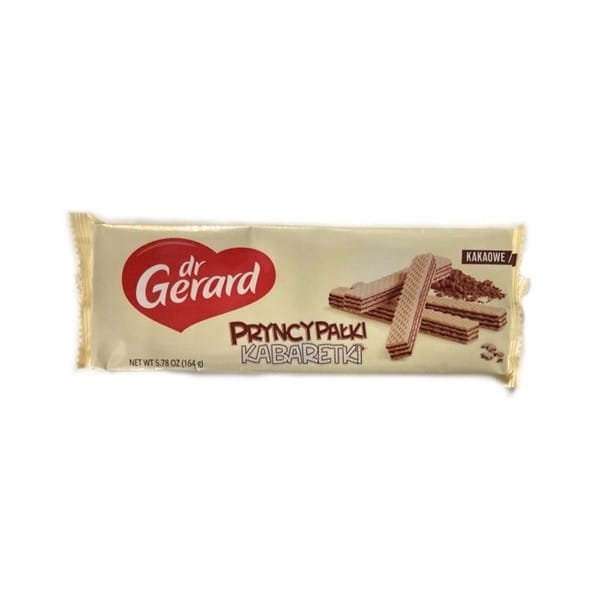 Ciastka wafelki PRYNCYPAŁKI KABAREKI kakaowe DR GERARD 164g