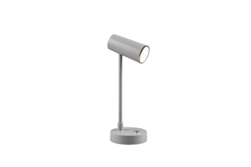 Lenny LED lampa biurkowa 1-punktowa szara R52661111