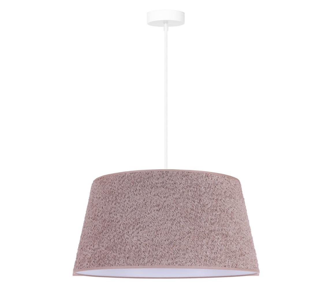 Duolla - Żyrandol na lince BOUCLE 1xE27/15W/230V śr. 50 cm brązowy