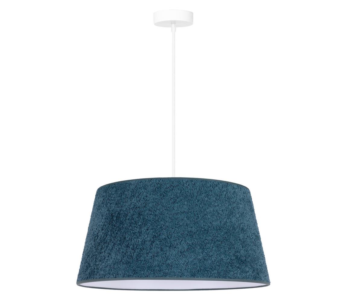 Duolla - Żyrandol na lince BOUCLE 1xE27/15W/230V śr. 50 cm turkusowy