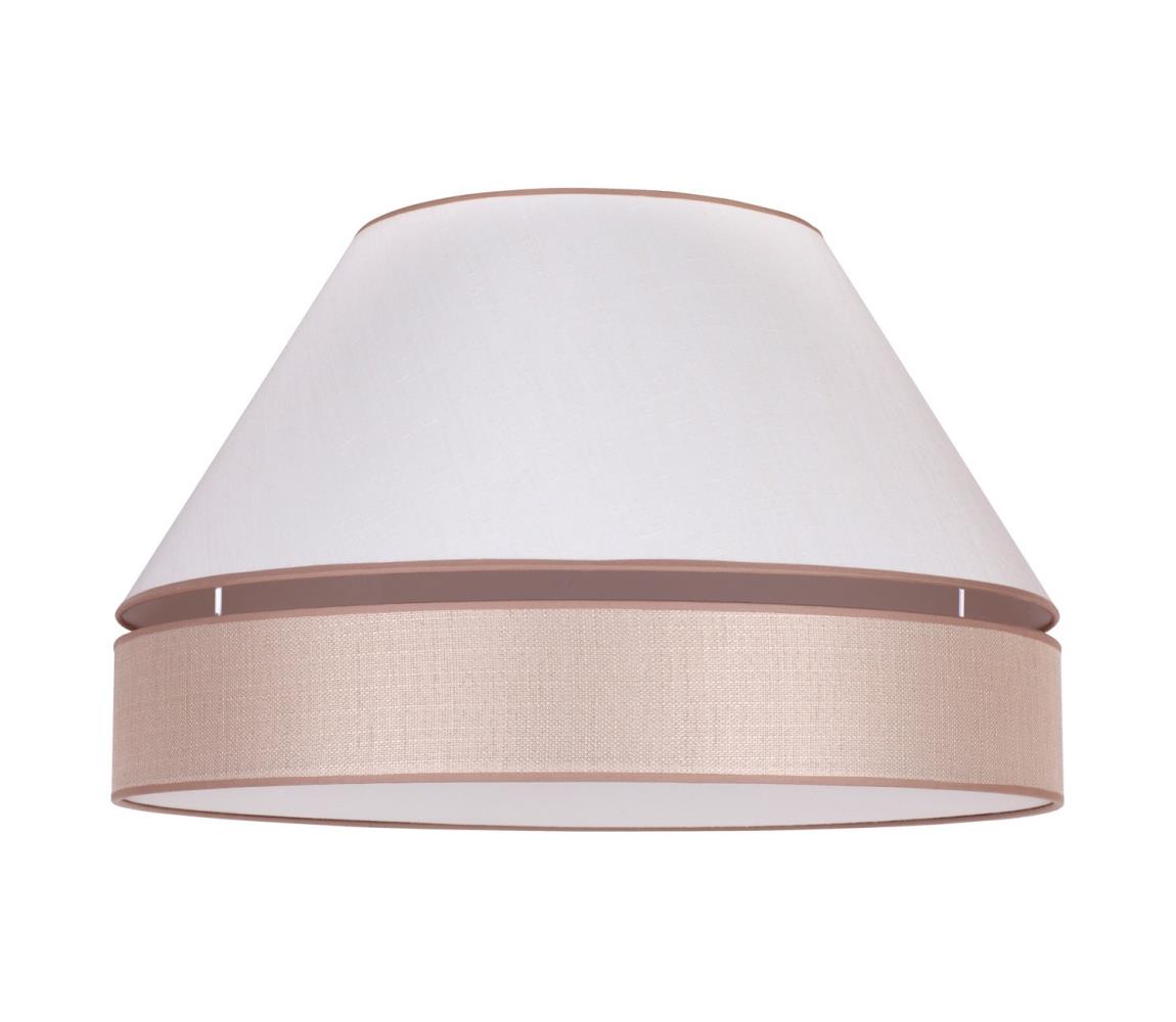 Duolla - Lampa sufitowa AVIGNON 3xE27/15W/230V śr. 60 cm biały/beżowy