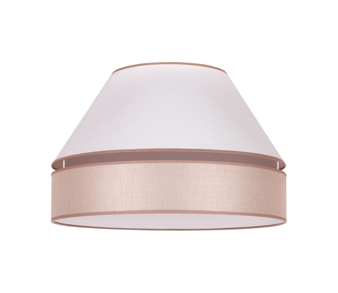 Duolla - Lampa sufitowa AVIGNON 1xE27/15W/230V śr. 50 cm biały/beżowy