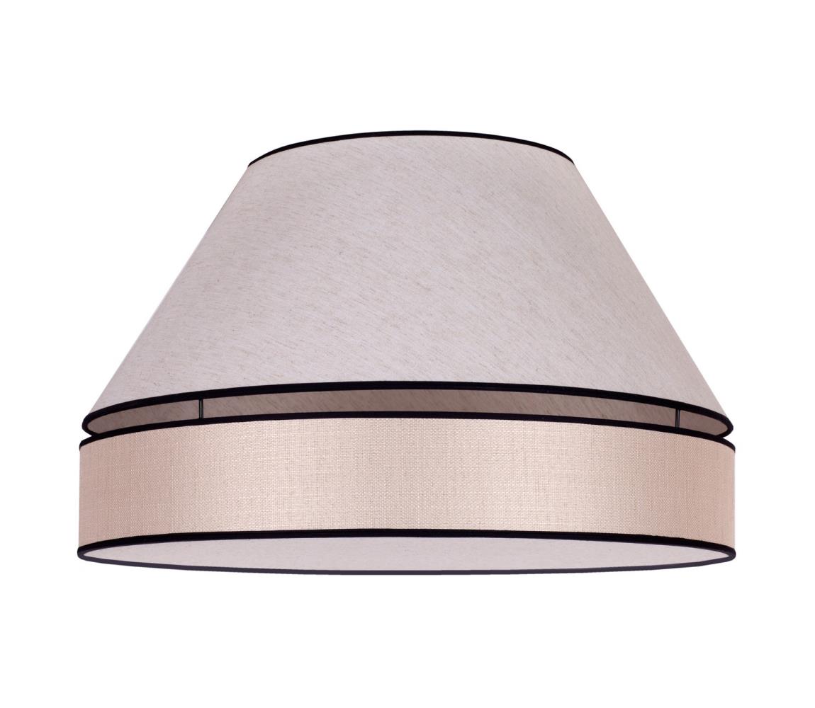 Duolla - Lampa sufitowa AVIGNON 3xE27/15W/230V śr. 60 cm beżowy