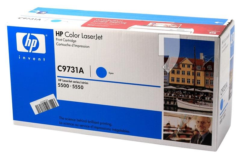 Toner HP C9731A cyan