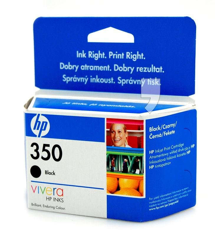 Głowica drukująca HP 350 CB335EE black