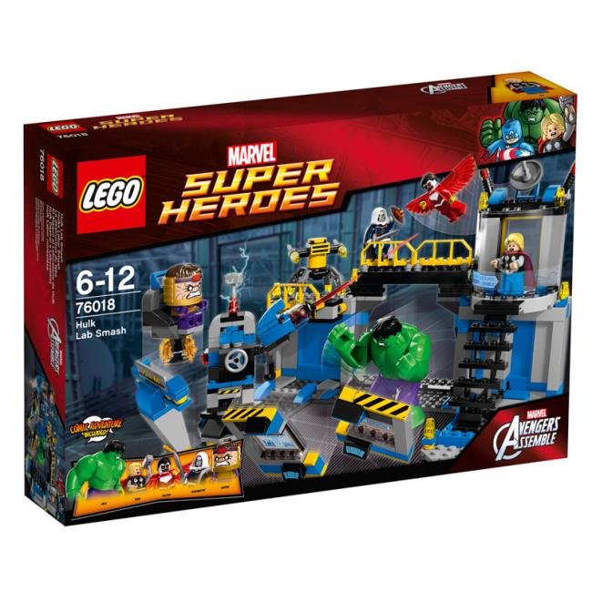 LEGO Super Heroes ZNISZCZENIE LABORATORIUM HULKA 76018