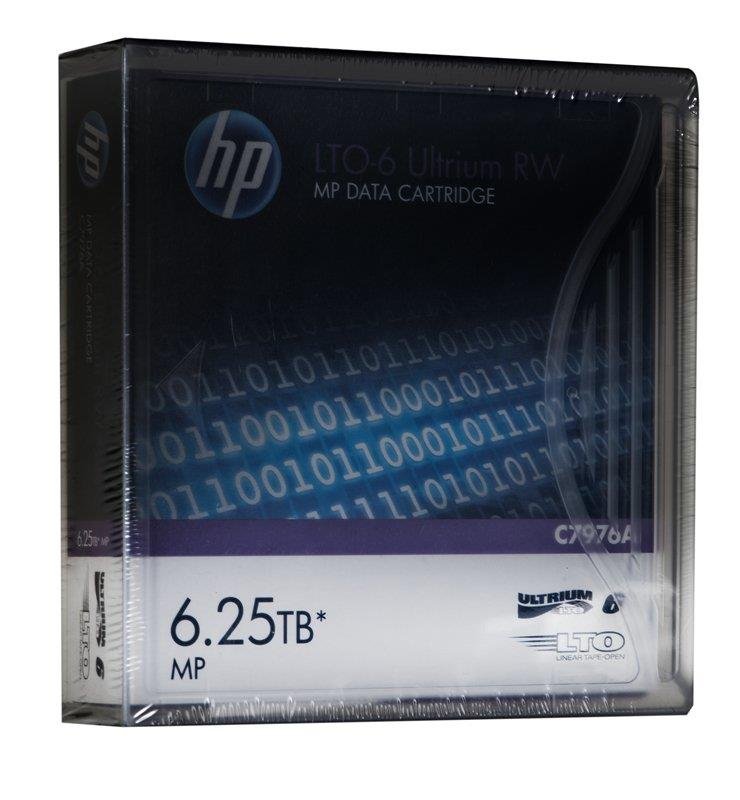 HP Taśma LTO-6 Ultrium 6.25TB RW Data Cartridge (C7976A)