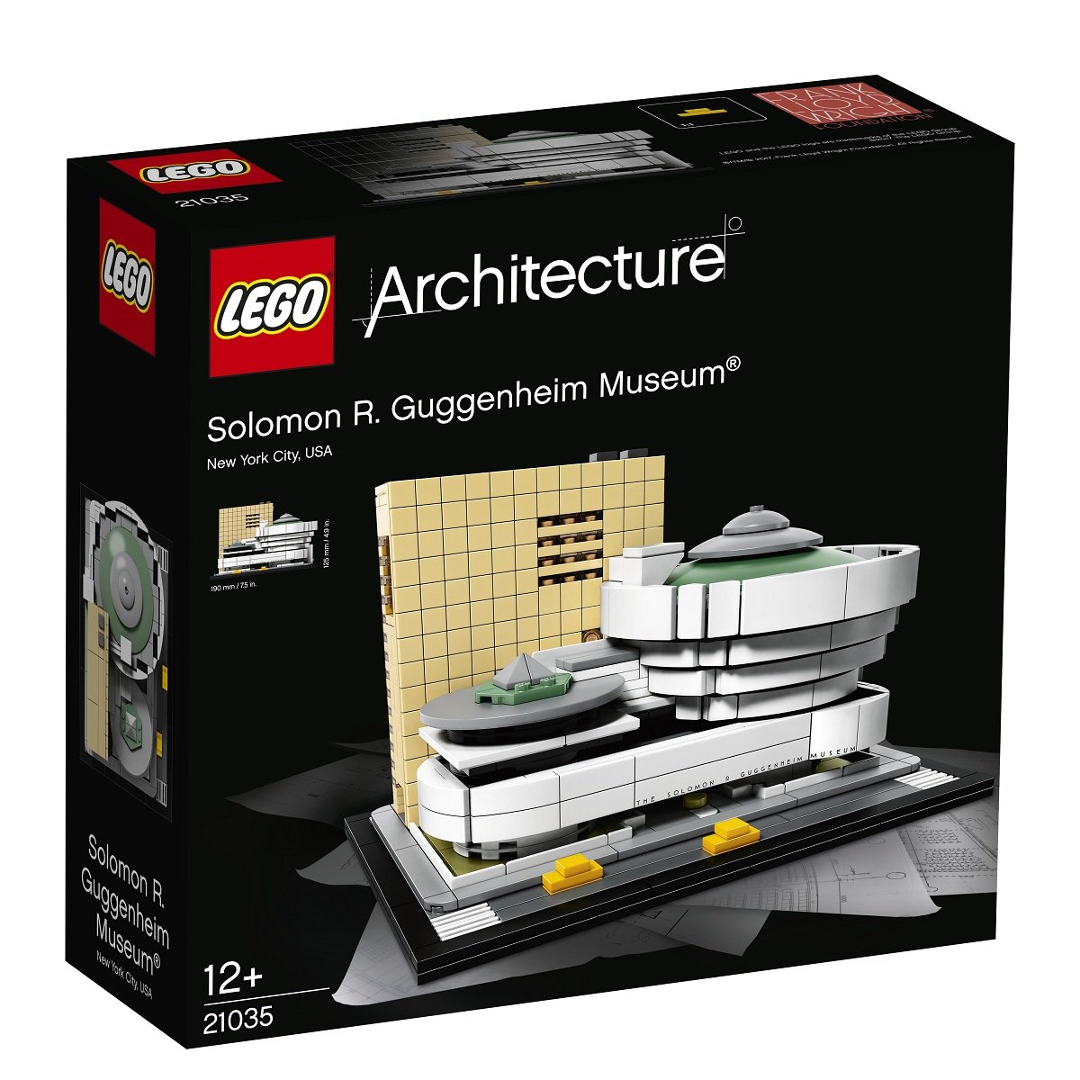 LEGO Polska Architecture Muzeum Salomona R.Guggenheima